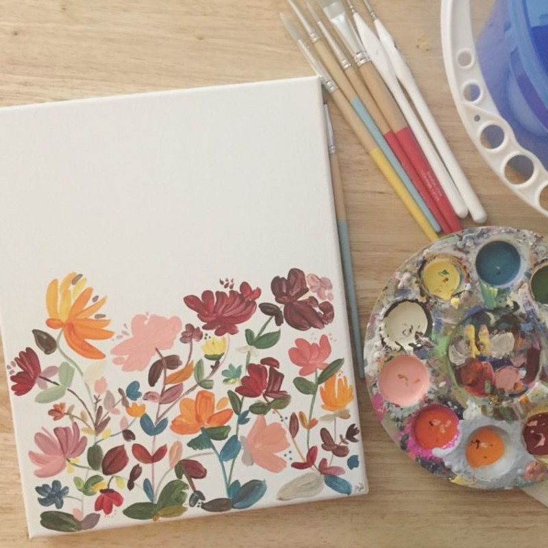 Mẹo vẽ tranh sơn dầu